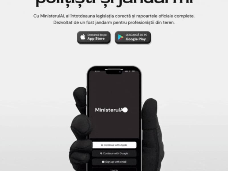 Cover image for MinisterulAI — Website & Product UX Design