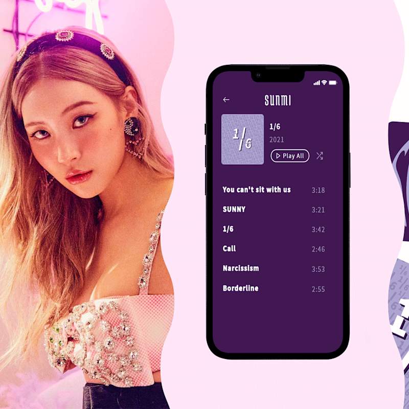 Cover image for Lyrics App: Sunmi