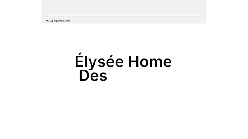 Cover image for Elysée Home Design | Curated Luxury for Modern Living