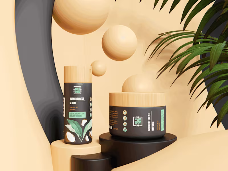 Cover image for WILD THING: Hair product visualization