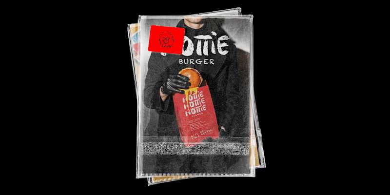 Cover image for Hottie Burger / Visual Identity / Packaging Design