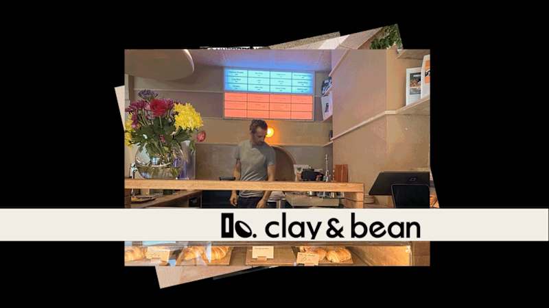 Cover image for Clay & Bean | Coffee Shop Branding & Illustrations