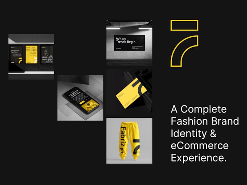Cover image for Brand Design for Fabriz.pro eCommerce Experience.