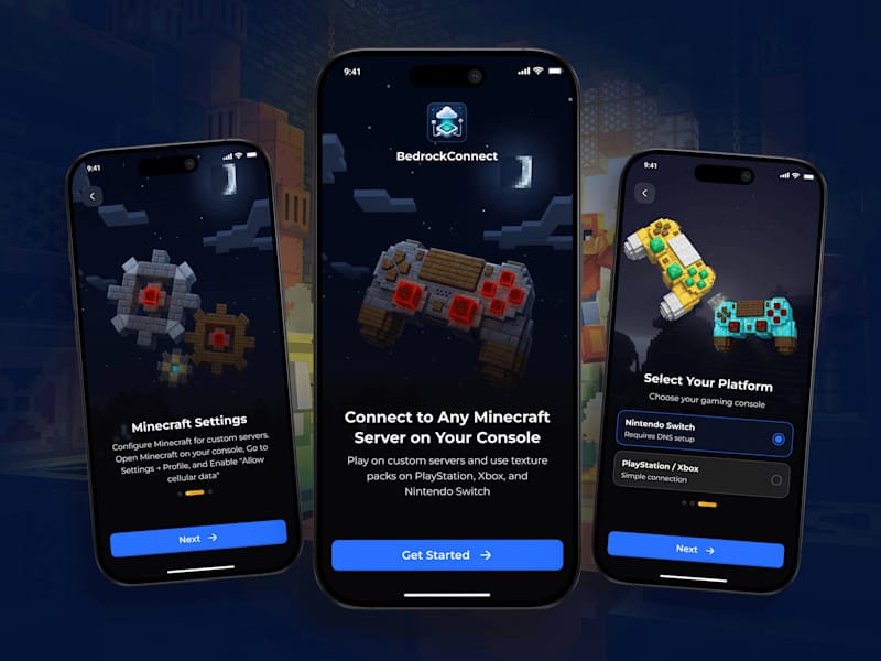 Cover image for BedrockConnect App Redesign Improving UX & Conversion