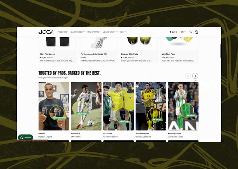 Cover image for Landing Page Redesign for JOGA