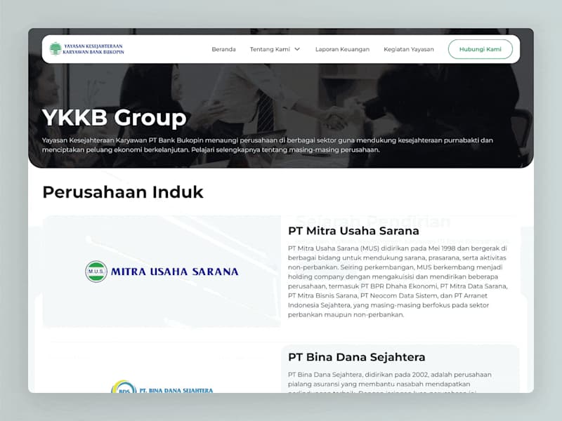 Cover image for Redesigning YKKB’s Website for Retiree Accessibility