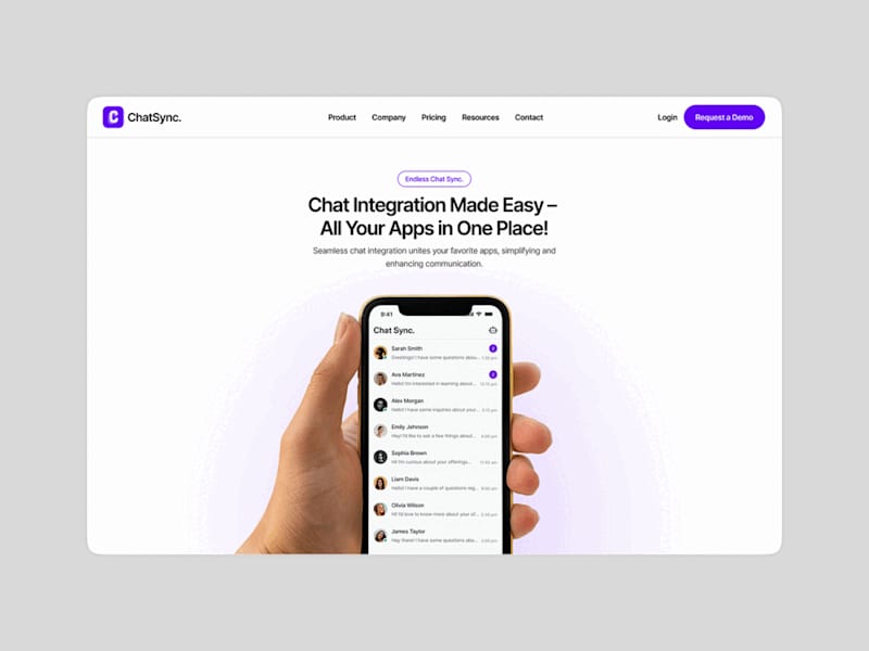 Cover image for SaaS Landing Page - Framer