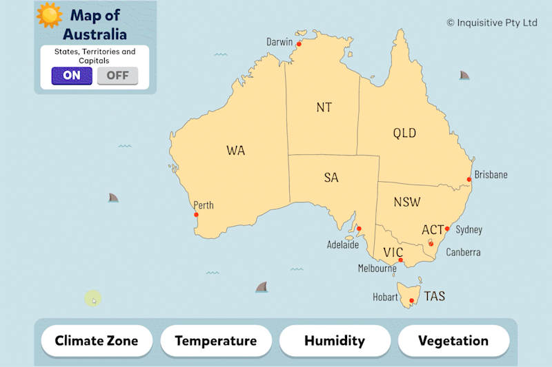 Cover image for Australia's Interactive Climate Map for Digital Lesson