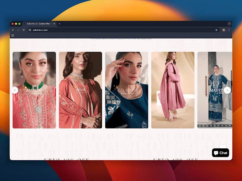 Cover image for End-to-End Brand Identity & Custom Shopify Website for SuitsMeUK