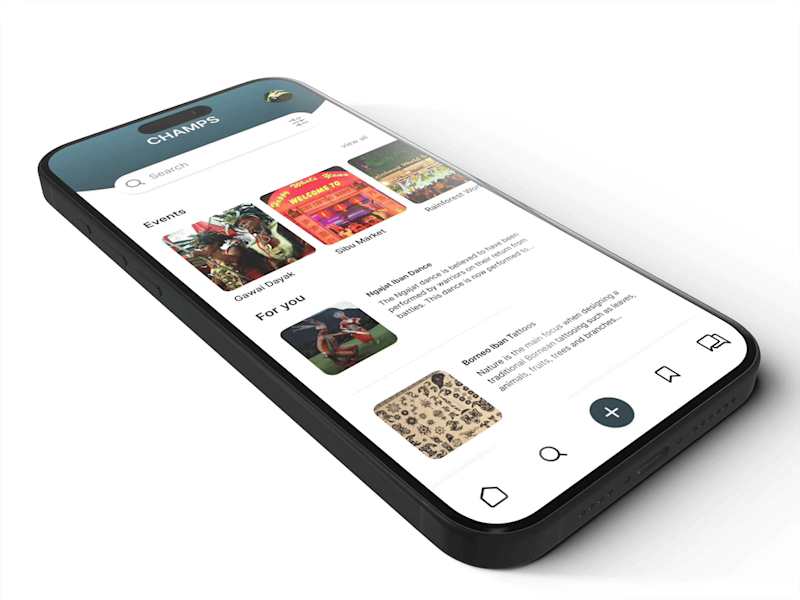 Cover image for CHAMPS - User-Centered Cultural Heritage Platform | UX Design