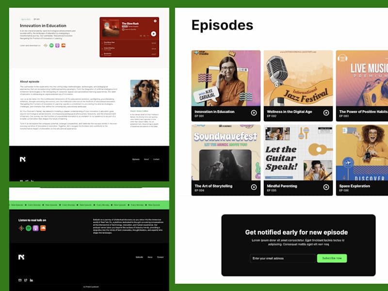 Cover image for Primers Podcast / Website design + Framer Development