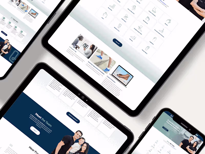 Cover image for LeapFootandAnkleSpecialists - Webflow Development 