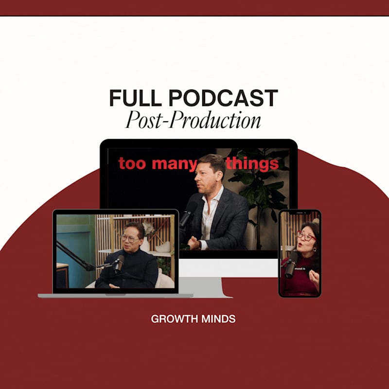 Cover image for High-Retention Editing for Growth Minds Podcast