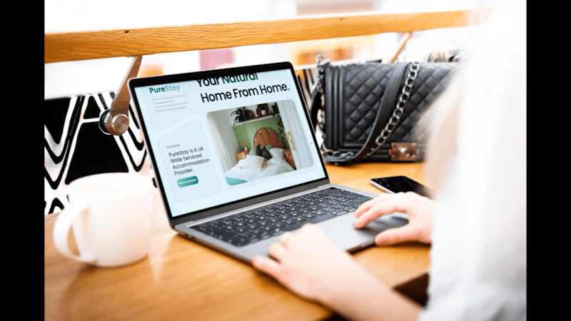 Cover image for PureStay Landing Page Design