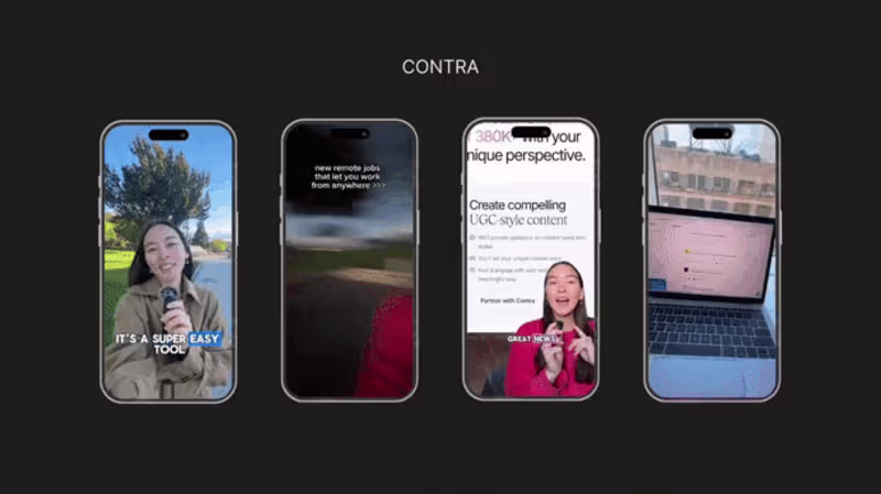 Cover image for UGC videos for Contra