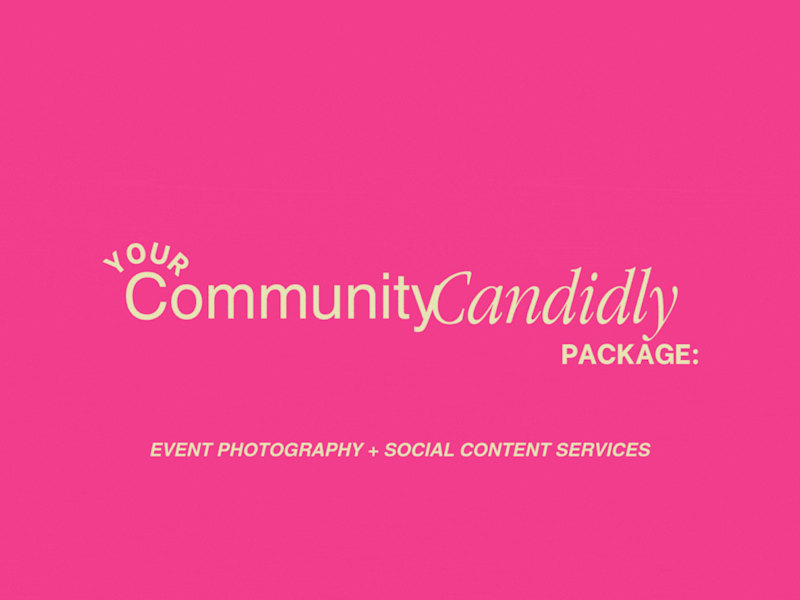 Cover image for Your Community - Candidly: events content 