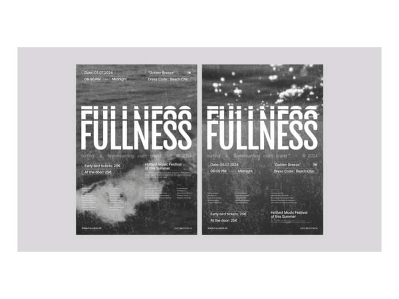 Cover image for FULLNESS ⓒ // Surfing & Skateboarding Cloth Brand :: Behance
