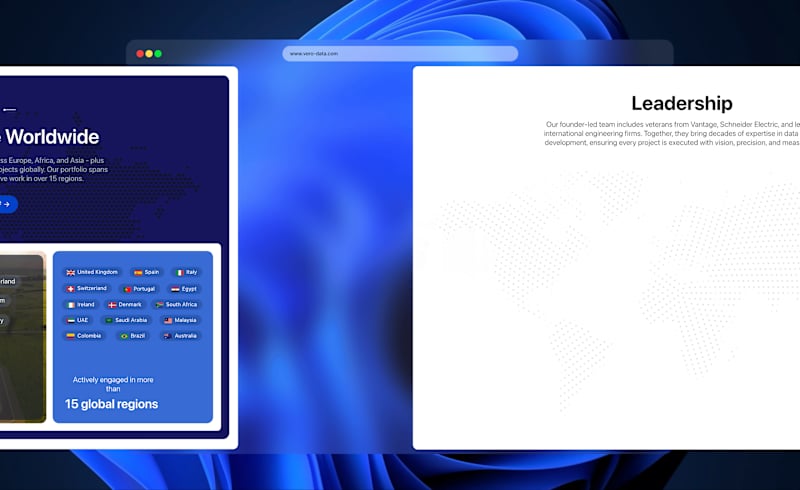 Cover image for Vero - Multi-paged Website UXUI Design in fIGMA