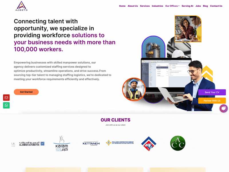 Cover image for AJEETS Management and Manpower Consultancy | Top recruitment ag…