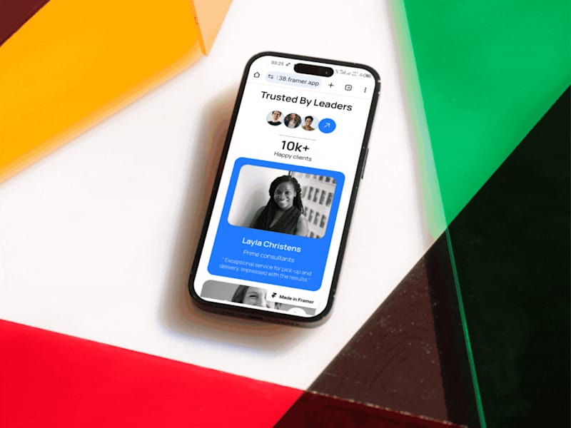 Cover image for Responsive Framer Website