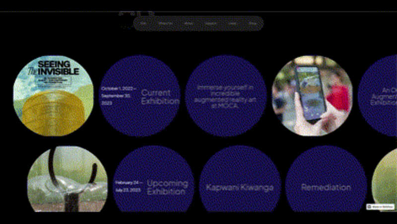 Cover image for Museum Website Concept Re-design