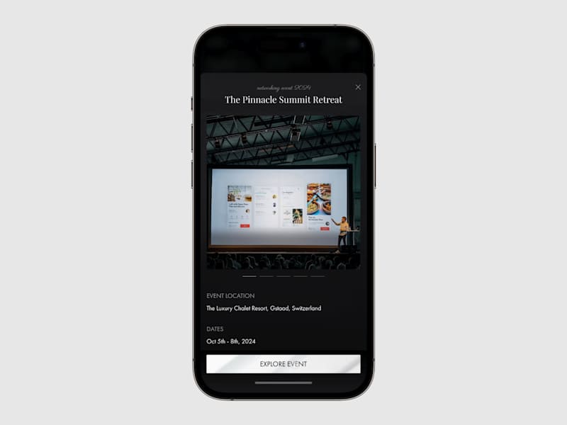 Cover image for 1% Elite app connects ultra-high-net-worth individuals to ex...