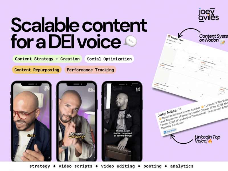 Cover image for Social Media Services | Joey Avilés (ENG & SP)