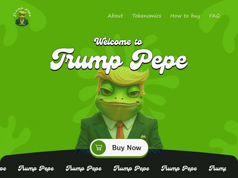Cover image for Trump Pepe coin
