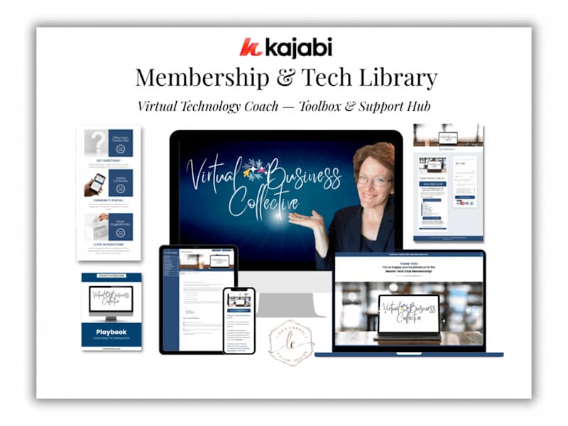 Cover image for Custom Kajabi Tech Membership with Training & Support Hub