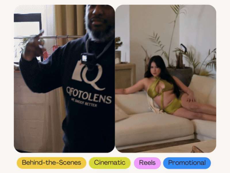 Cover image for Transforming Photoshoot BTS into Cinematic IG Reels
