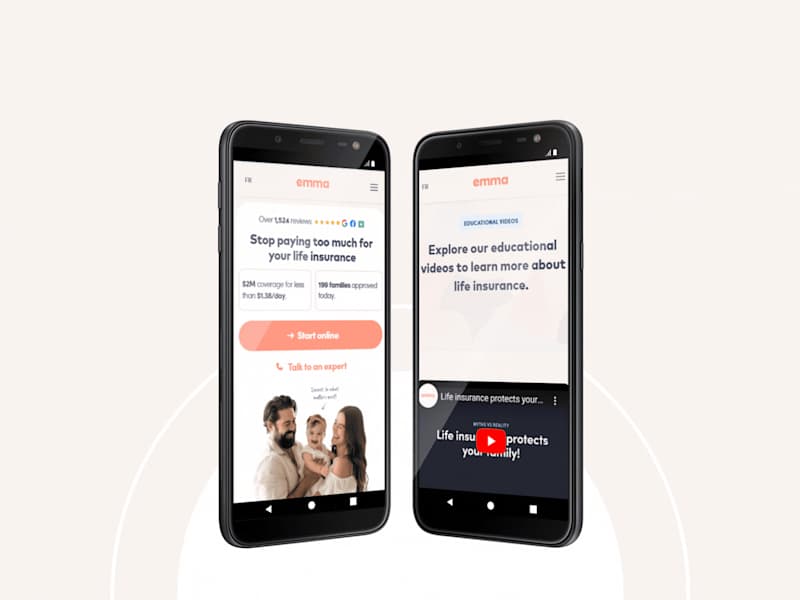 Cover image for Webflow Landing Page Development: Emma