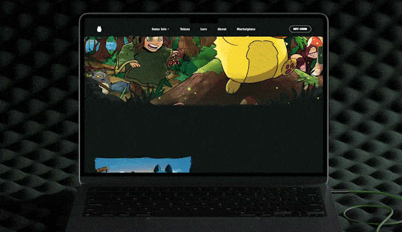 Cover image for Chumbi Valley | Landing page for crypto game creation
