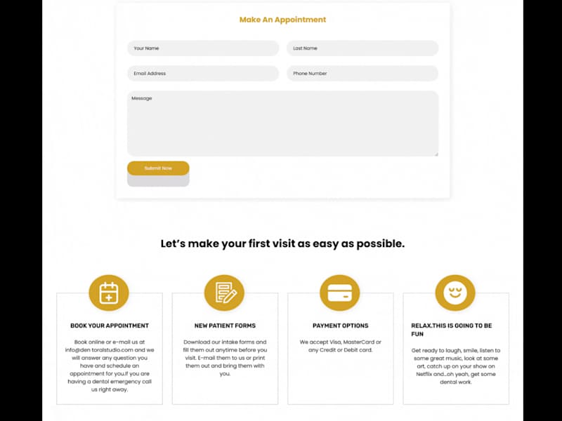 Cover image for DentO'ral Studios | Website Design, Development and SEO