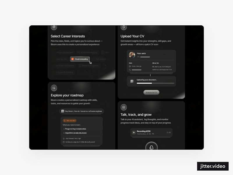 Cover image for AI Career Assistant Landing Page Design & Build