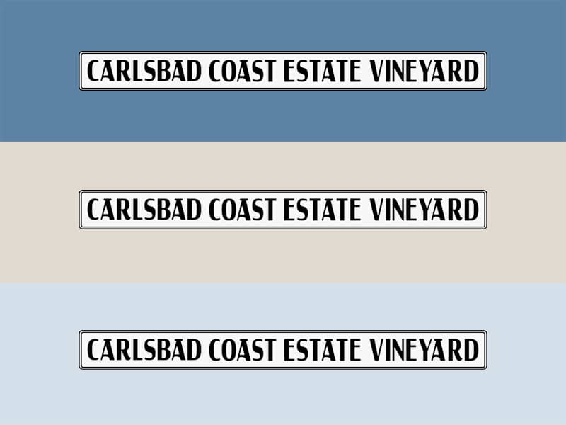 Cover image for Carlsbad Coast Vineyard | Branding & Label Design