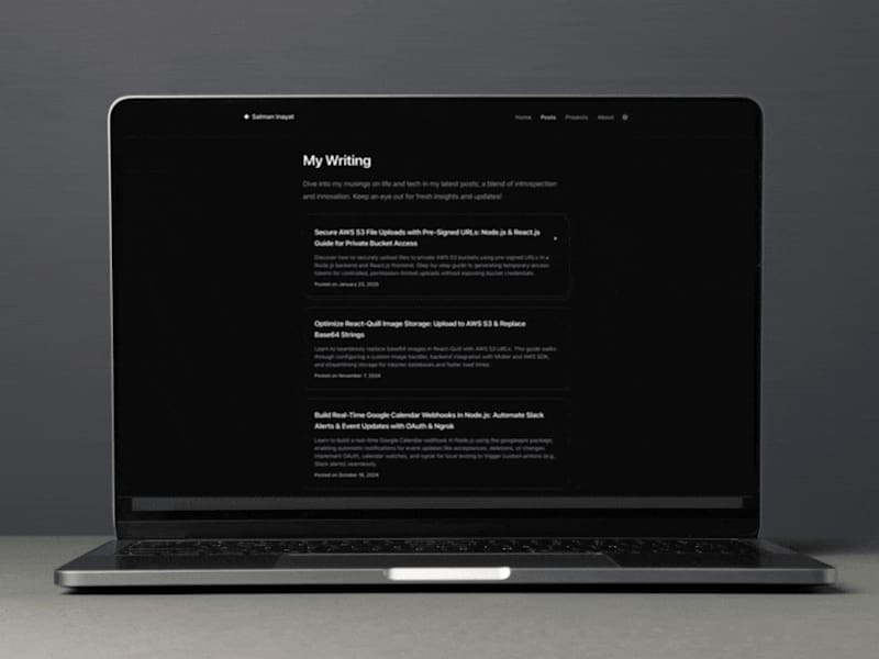 Cover image for Personal Portfolio Website