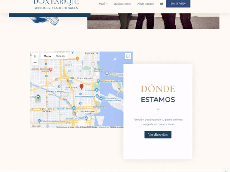 Cover image for WEBSITE FOR DON ENRIQUE ARROCES