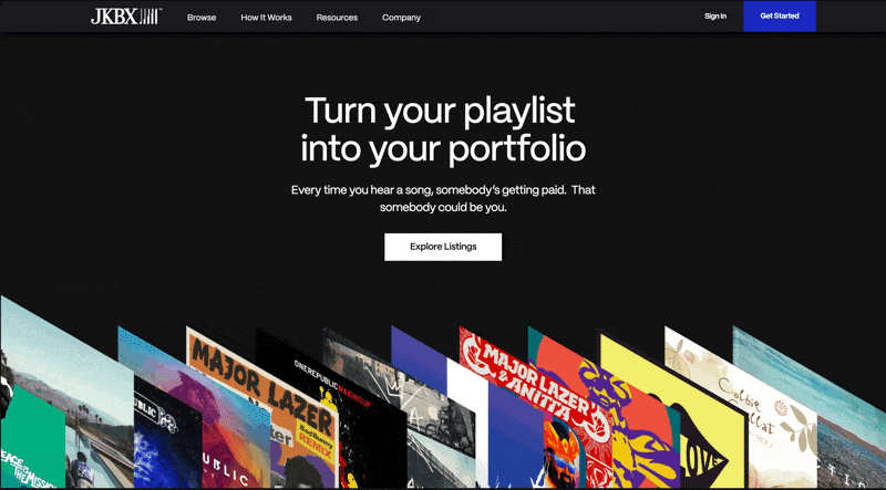 Cover image for  🎵 Product Integrated Marketing Website Built In Webflow - JKBX