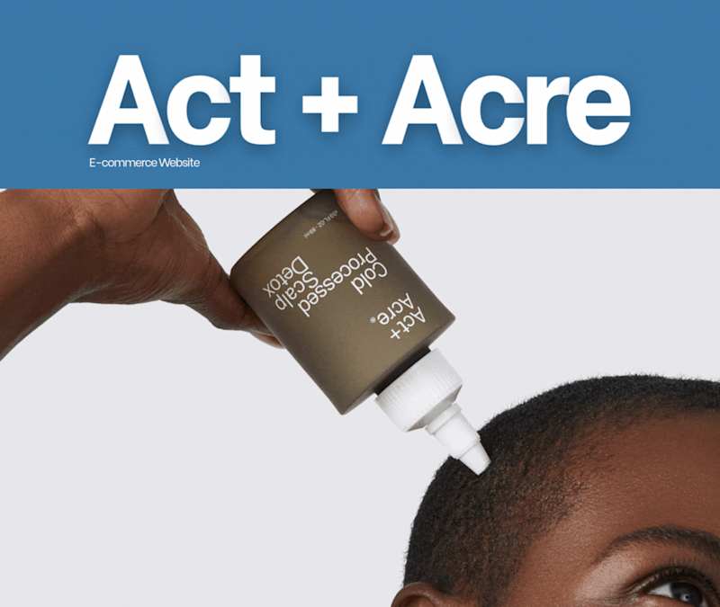 Cover image for Reimagining Act + Acre