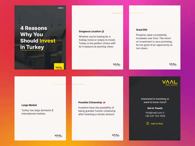 Cover image for Instagram Content: Carousel Sample