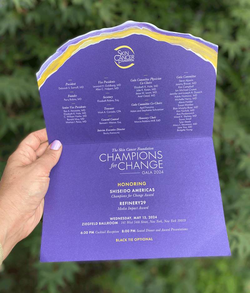 Cover image for Skin Cancer Foundation 2024 Gala