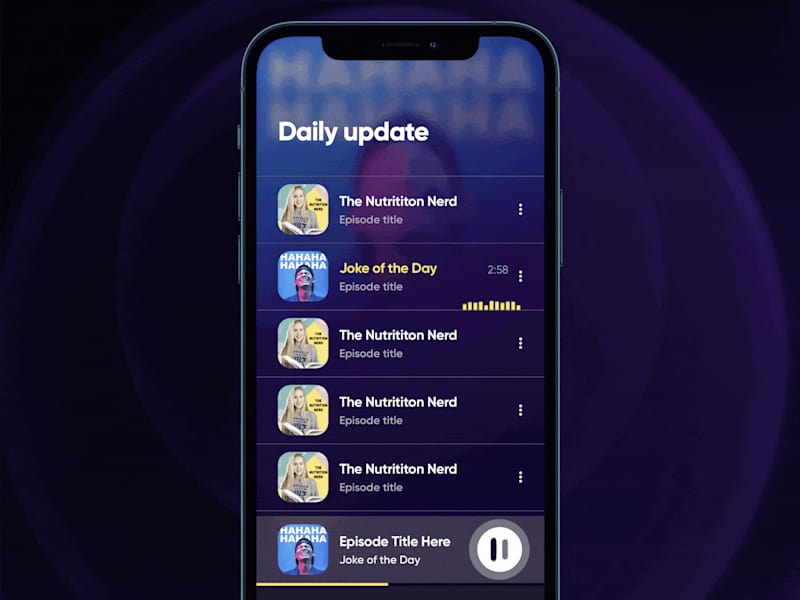 Cover image for Product & Brand Design for Volley FM App 