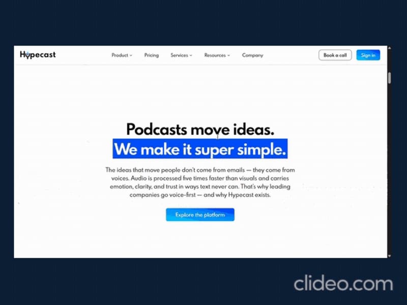 Cover image for Hypecast.one (http://Hypecast.one) — A fully