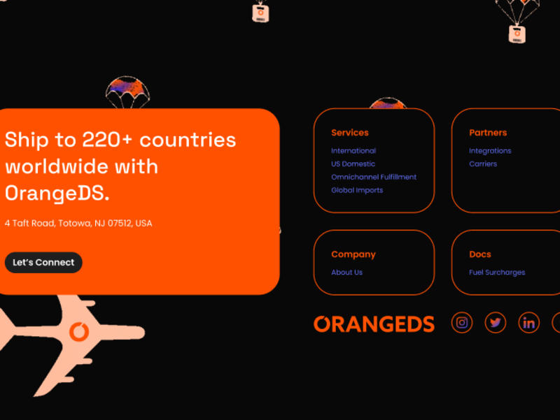 Cover image for Redesigned the OrangeDS footer using