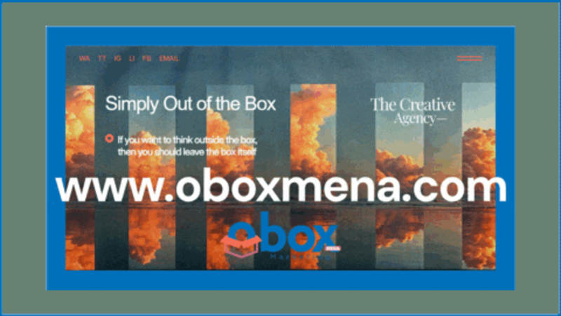 Cover image for Obox MENA Website Rebuild