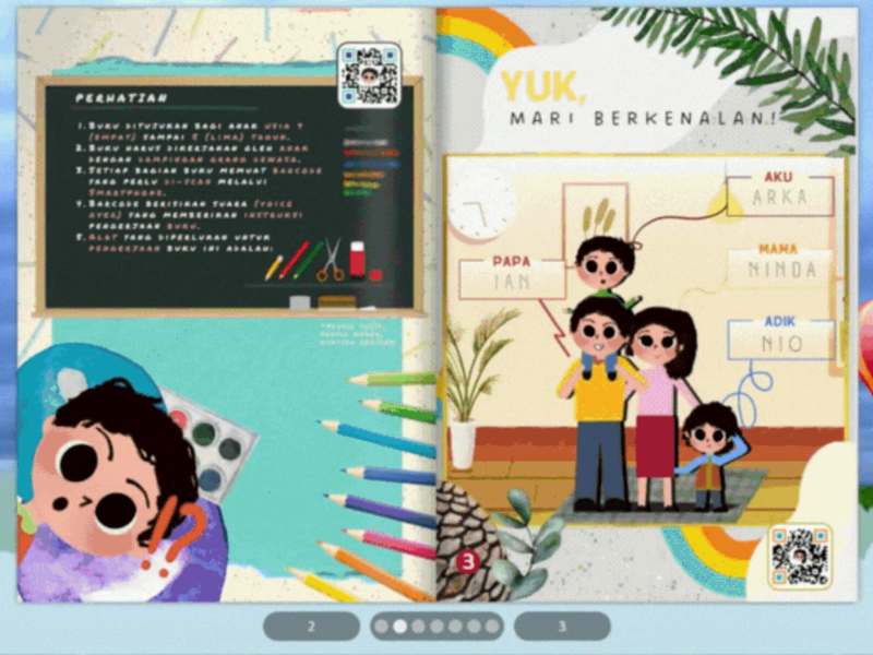 Cover image for Book Design : Stimulation Book for Preschool