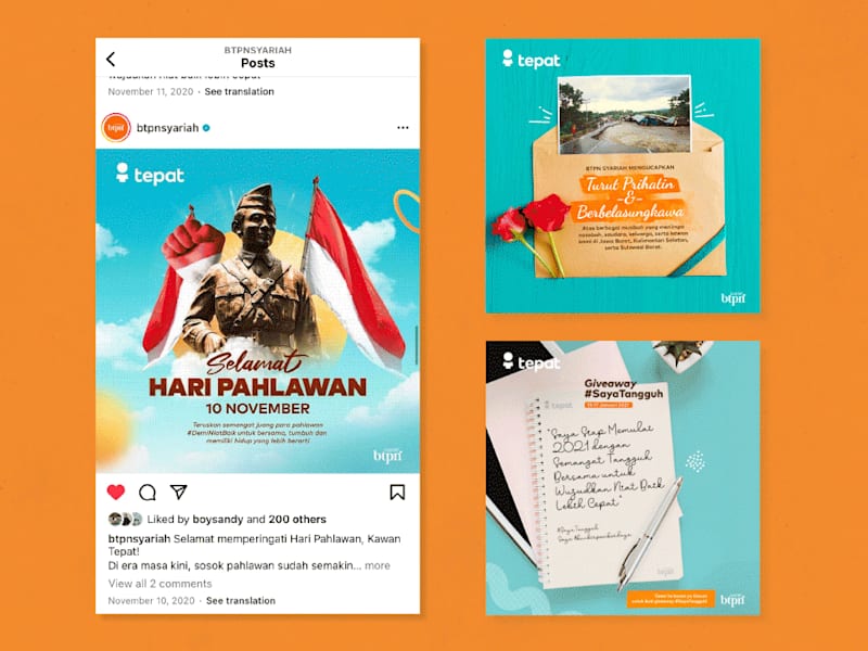 Cover image for BTPN Bank - Social Media Design
