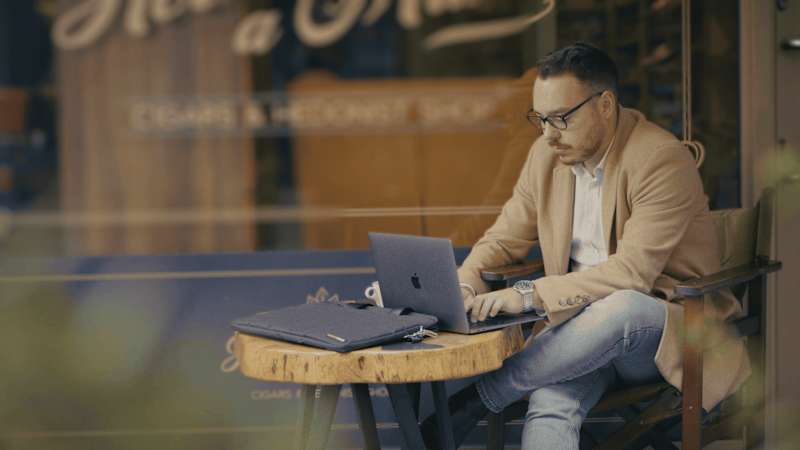 Cover image for 🎥 Cinematic Commercial – Signal Blackout – Faraday Laptop Bag