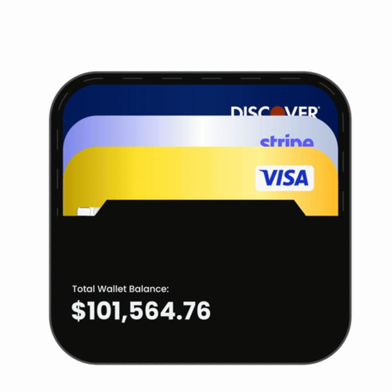 Cover image for Interactive Multi-Card Wallet Animation