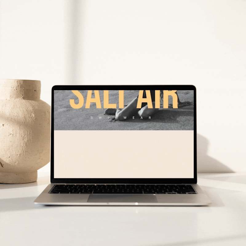 Cover image for Website for a swimwear brand